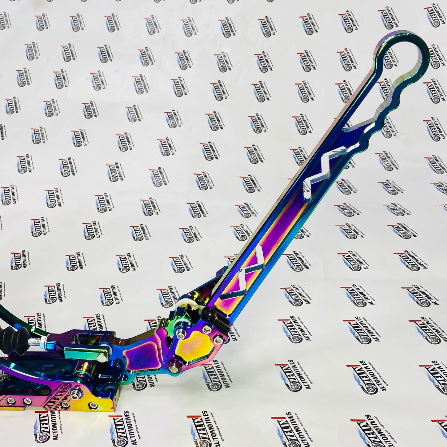 Rainbow titanium Prism Hydro aftermarket hydraulic handbrake 