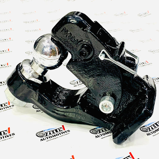 Tow hook with hitch ball for 4x4 off-road recovery