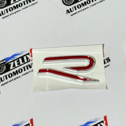 R-Logo Sticker Premium finish with crisp edges | Multiple Colour Options