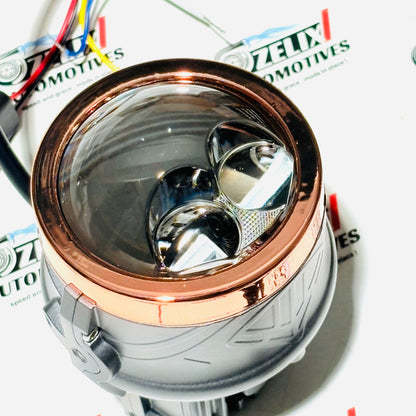 IPH-Car-M6282 Bi-LED Fog Lamp | Premium 3.0-Inch HD Leans