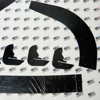 VW Virtus 4-Fin Rear Bumper Diffuser | ABS Material