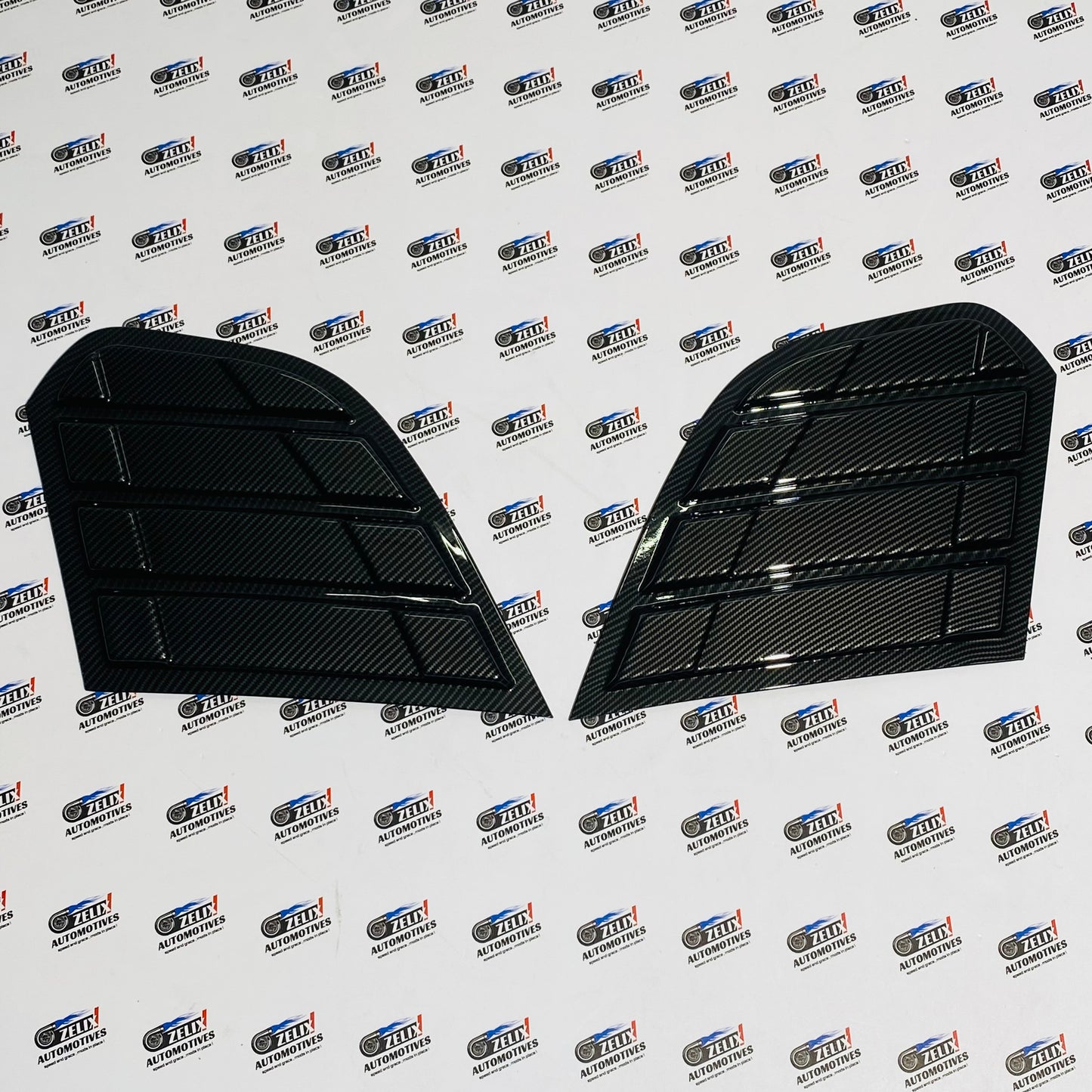 Grand Vitara and Urban Cruiser Window Louvers | Premium Carbon Finish Design