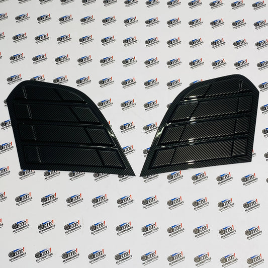 Grand Vitara and Urban Cruiser Window Louvers | Premium Carbon Finish Design