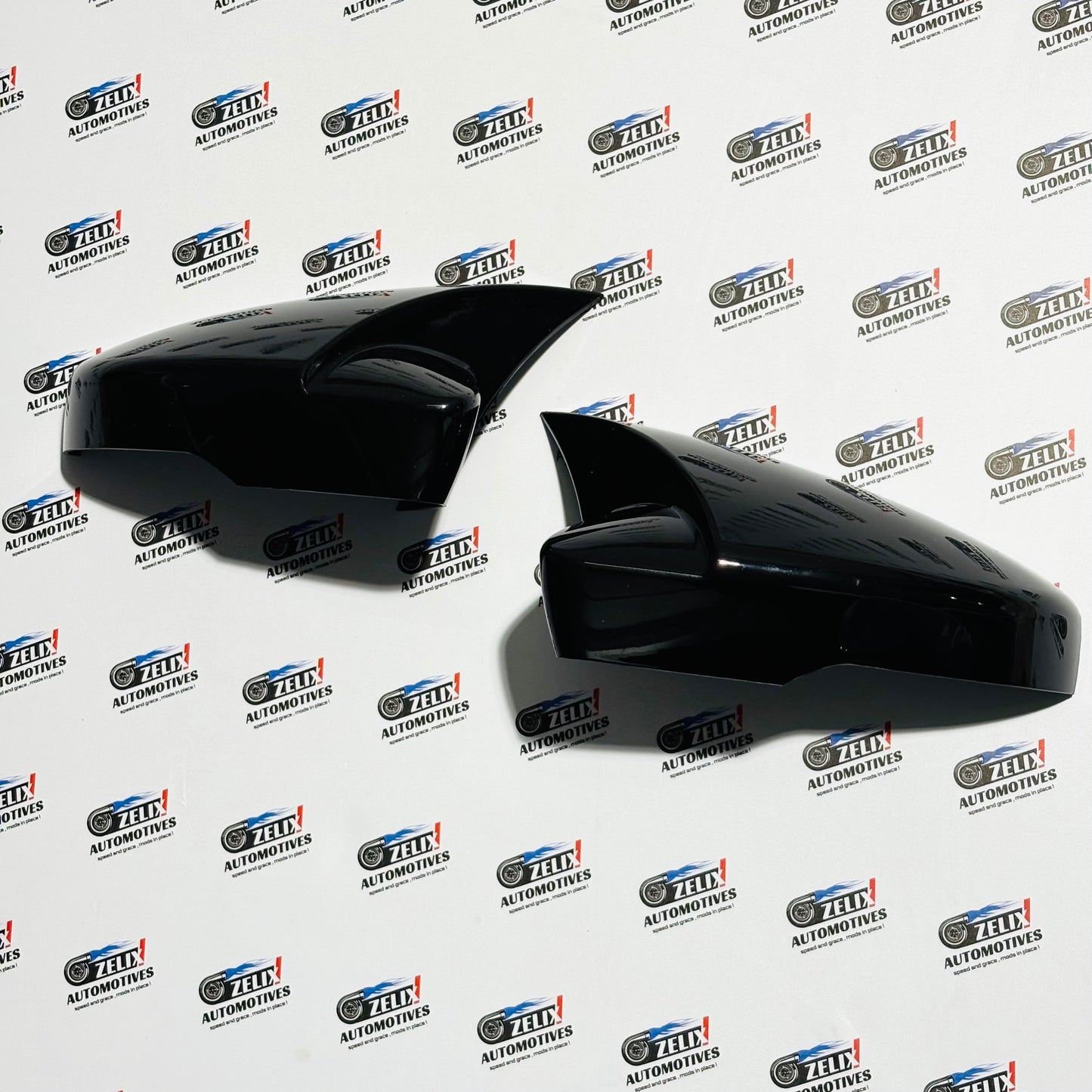 Skoda Octavia Gloss Black Mirror Covers | Premium Replacement Set | Fits 2013+ Models