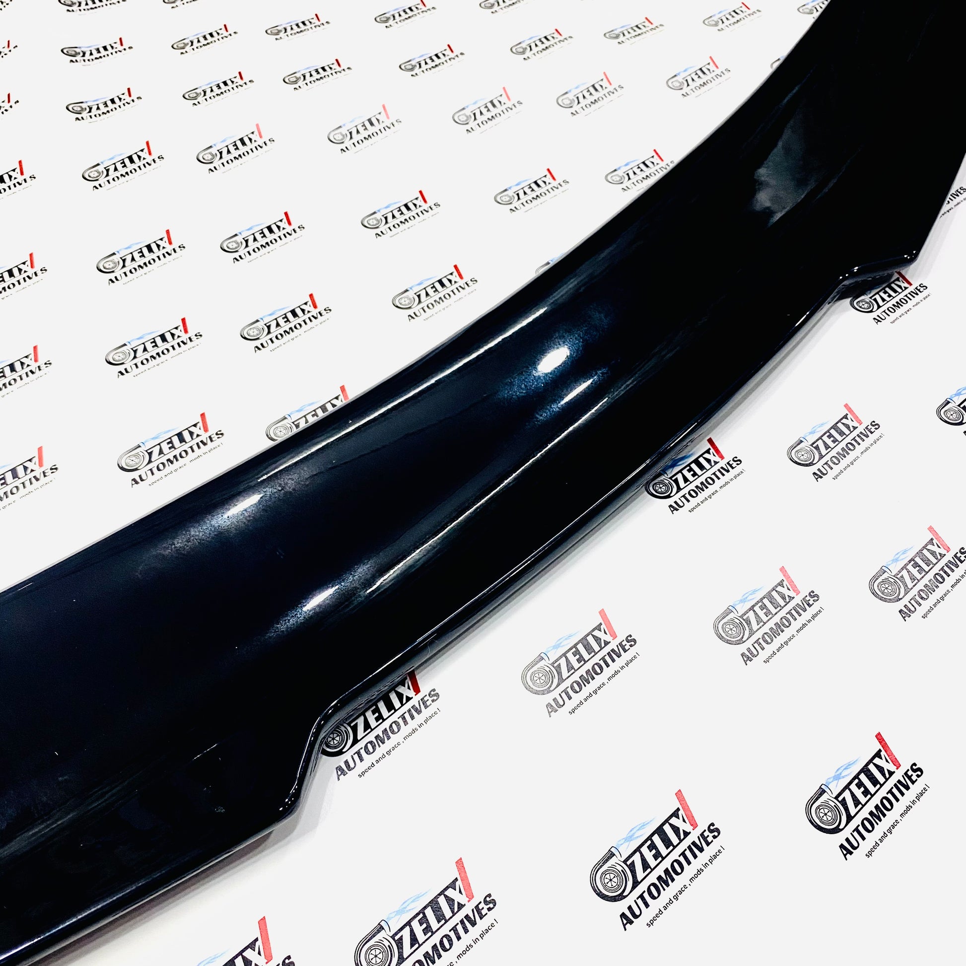 PSM style trunk spoiler for BMW G20 in Premium Black color 