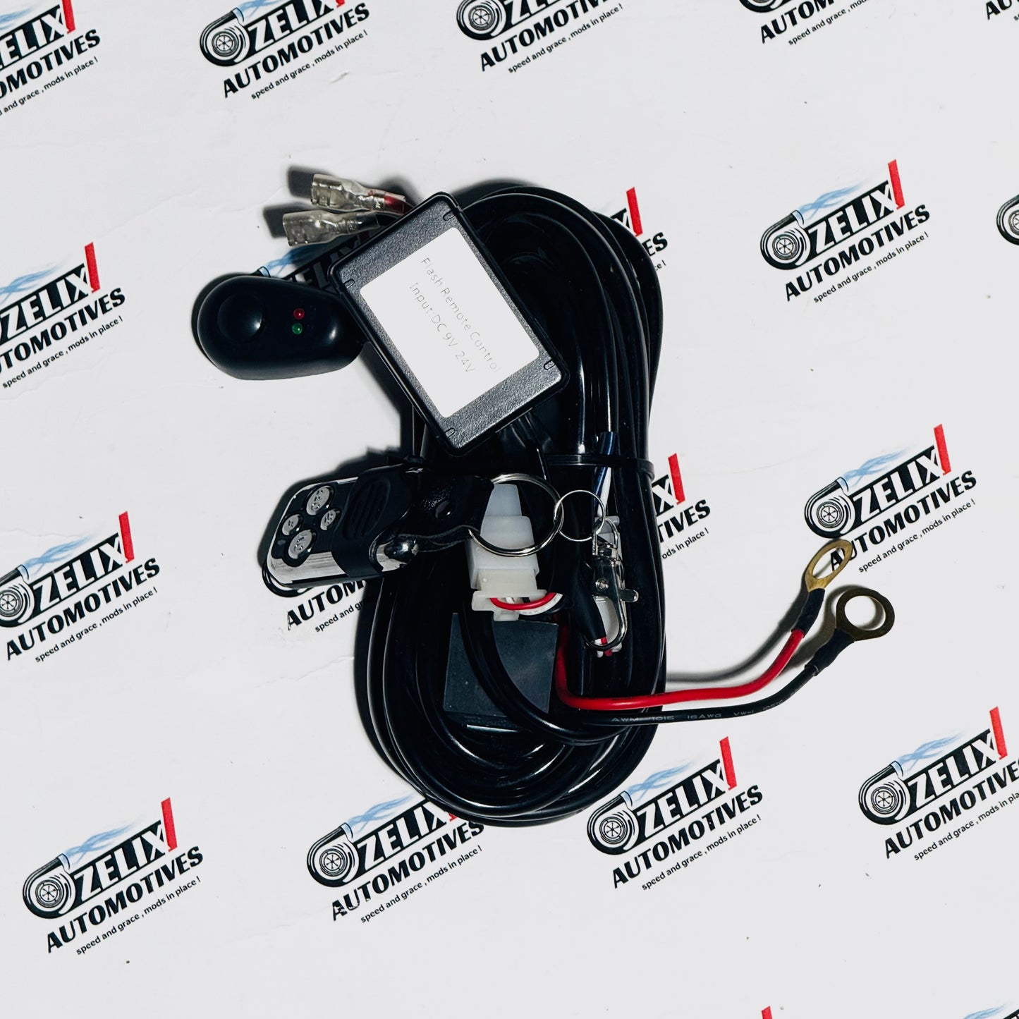 Flash Remote Control Harness Input DC 9V–24V | Premium Harness