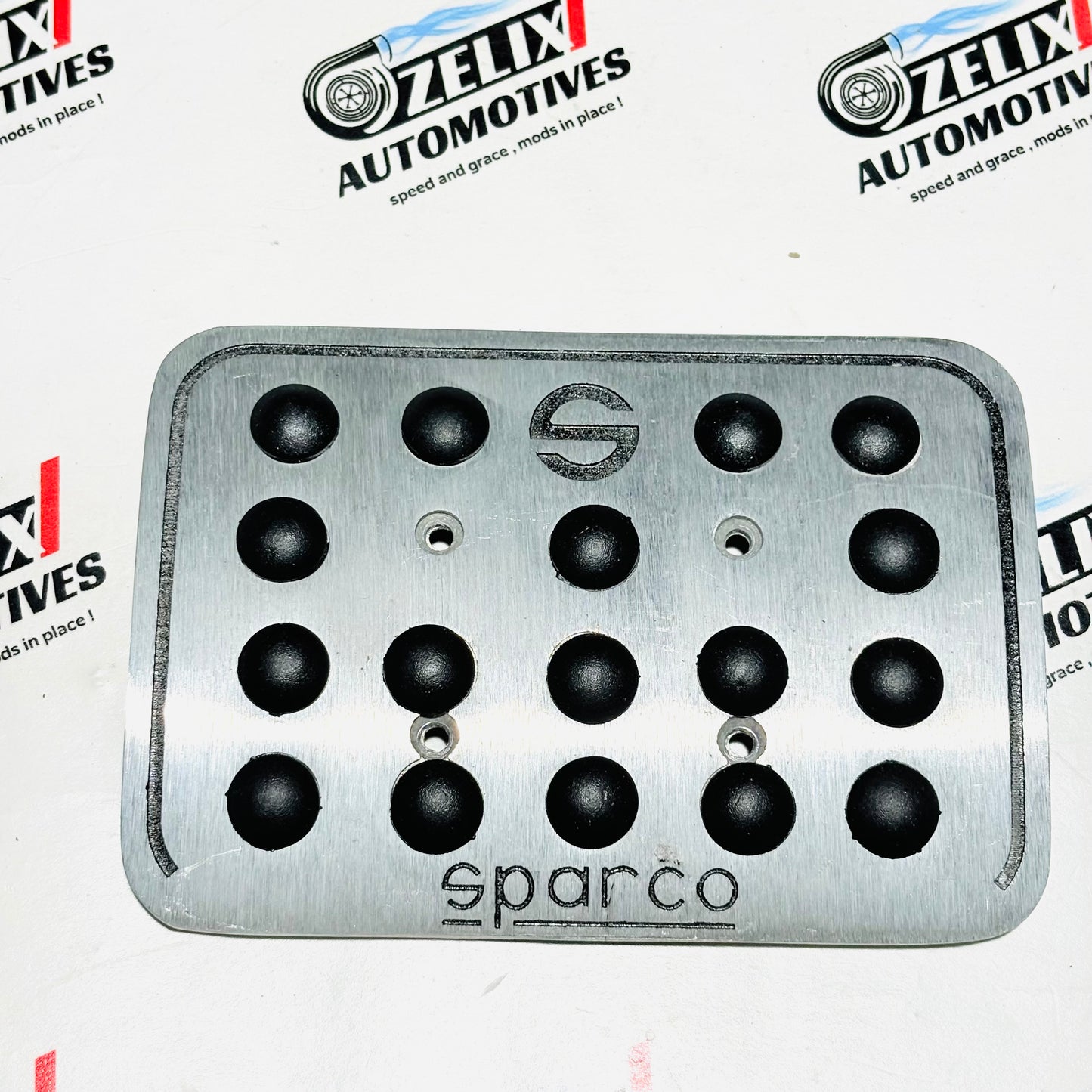 Sparco Pedal Kit for Automatic Cars | Heavy-Duty Aluminum Build