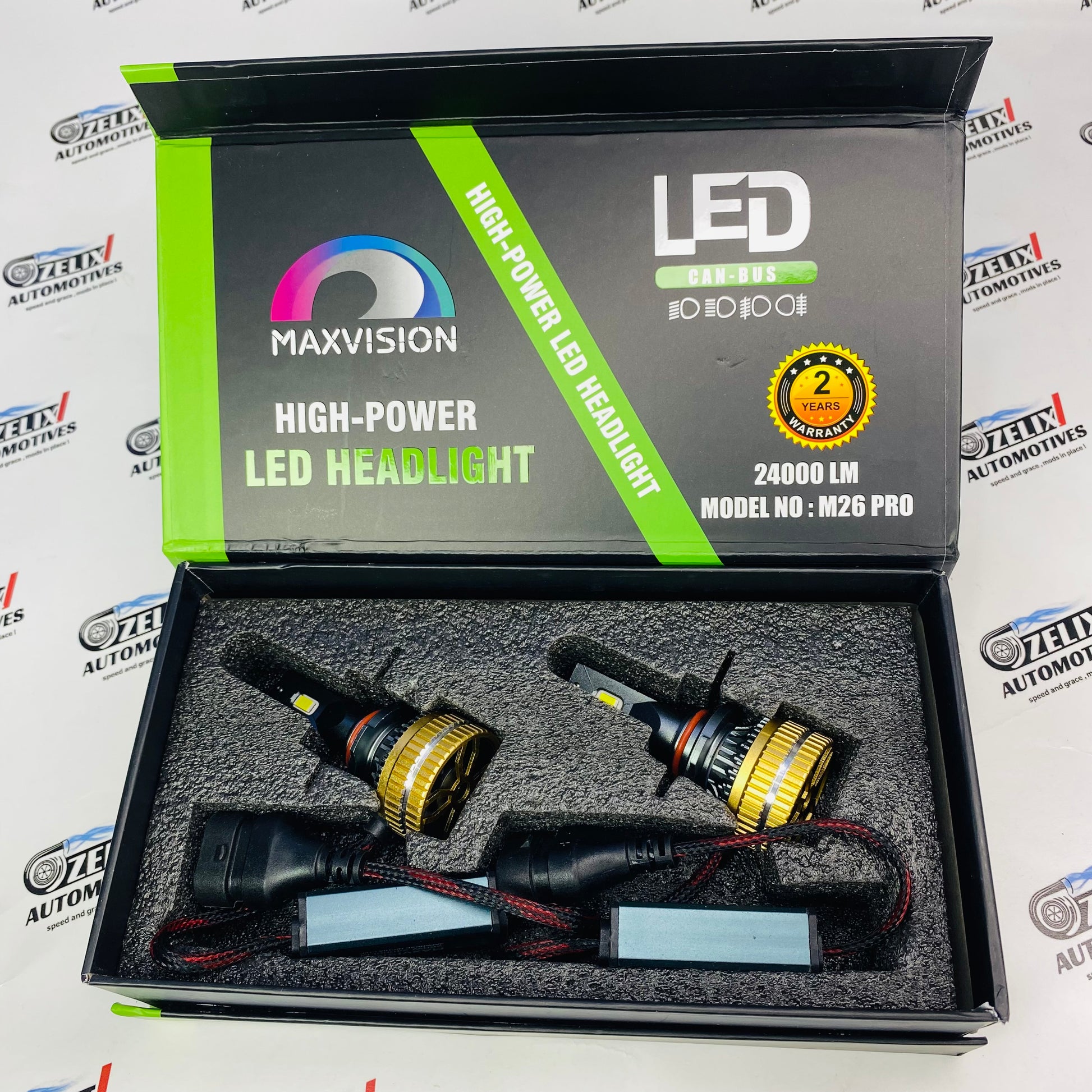 Reliable and Premium LED headlight with accurate focus and extended life