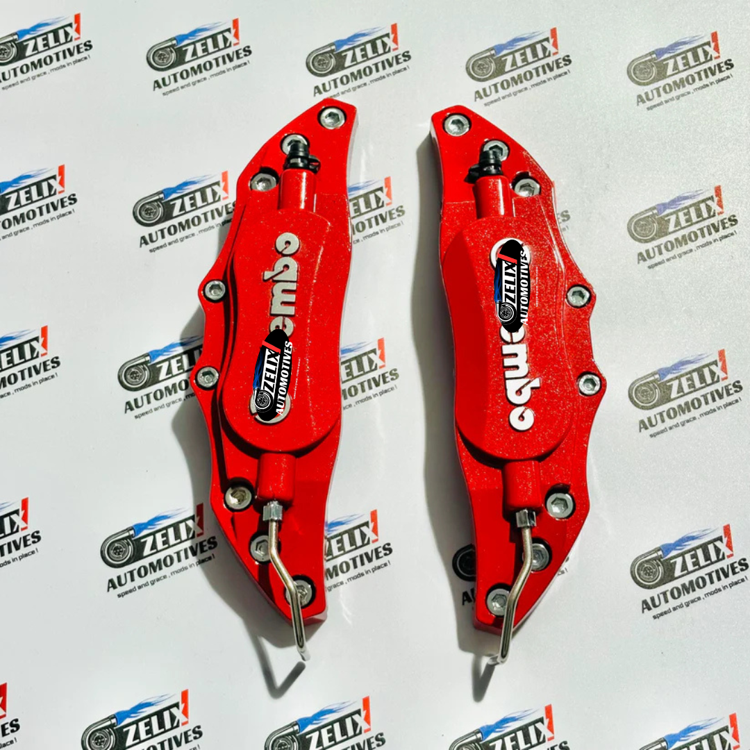 Brembo Aluminum Brake Caliper Protector Cover | Premium 2-Piece Set
