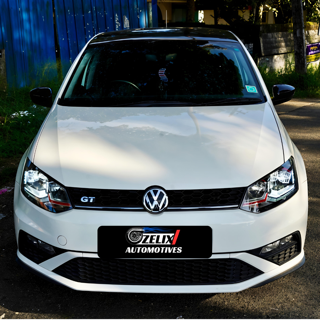 VW Polo, Vento, Ameo GTI-Style Headlights | Red Accent Design