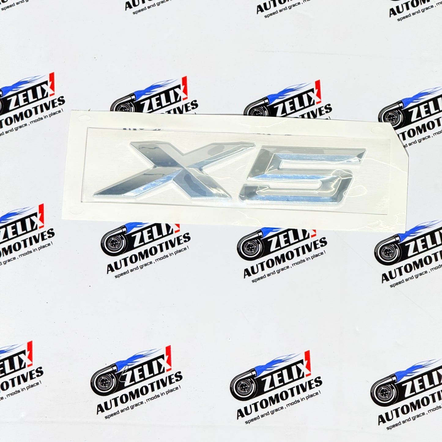 Rear Emblems For BMW X-Series | OEM-Inspired (X1 to X7)