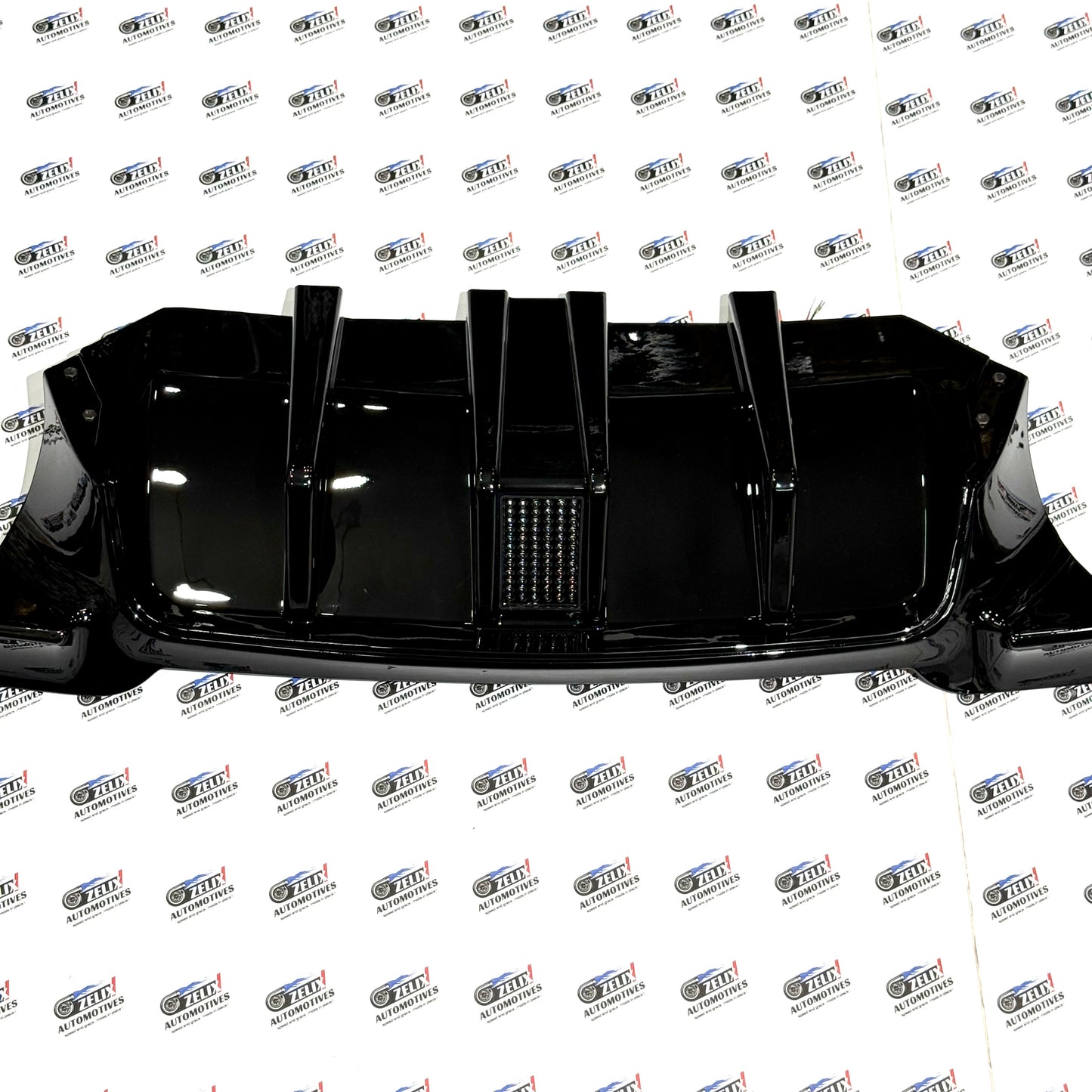 Rear Bumper Diffuser with F1-Style light Compatible With BMW F10 M5-Style
