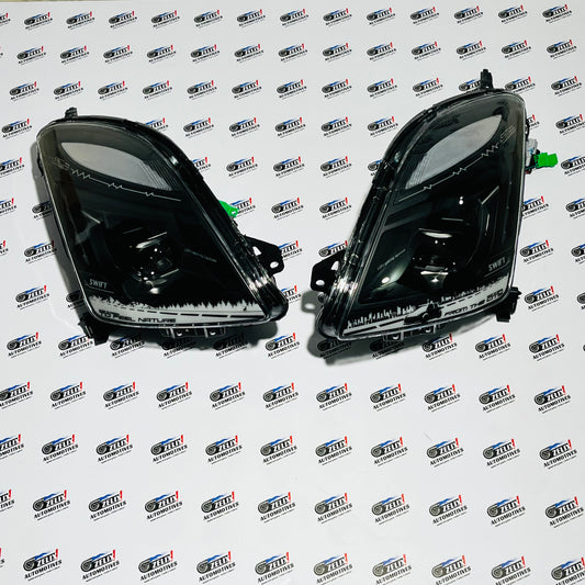 Suzuki Swift Type 1 JDM Power Style LED Headlights | Aftermarket Upgrade