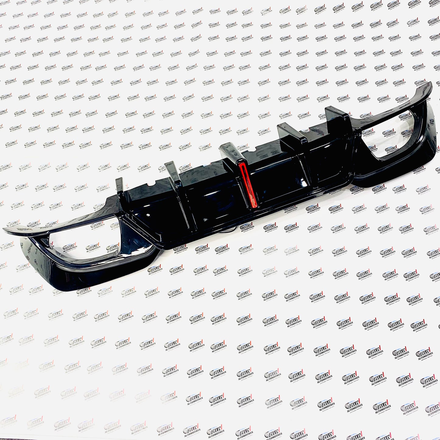 BMW 3 Series G20 rear diffuser B Style Pre-LCI 2019+