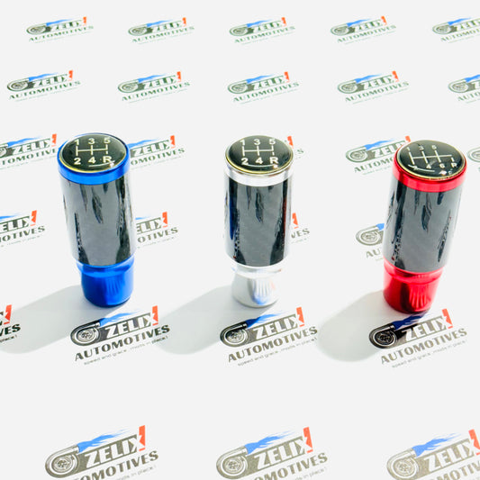 Racing Gear Knob Carbon Fiber Finish  | Sleek Aluminium Design