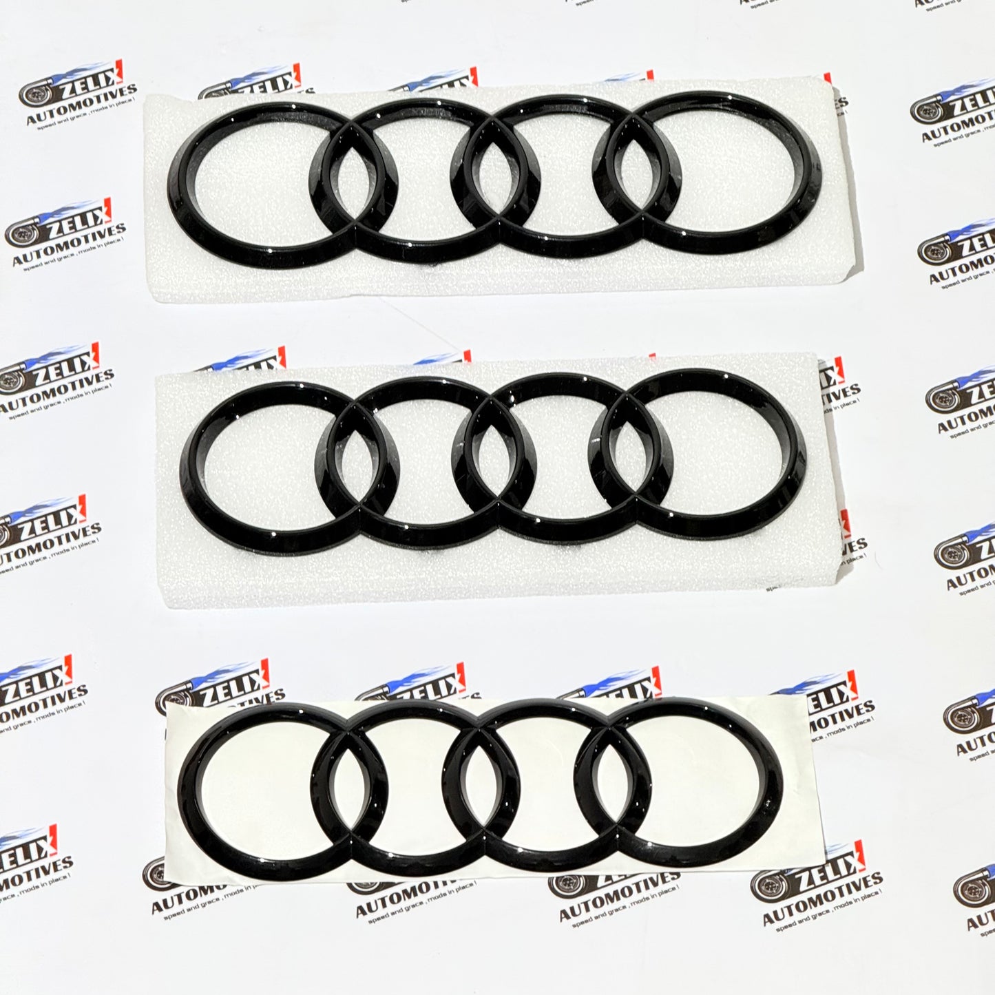 Audi Replacement Logo | OEM-Style Design