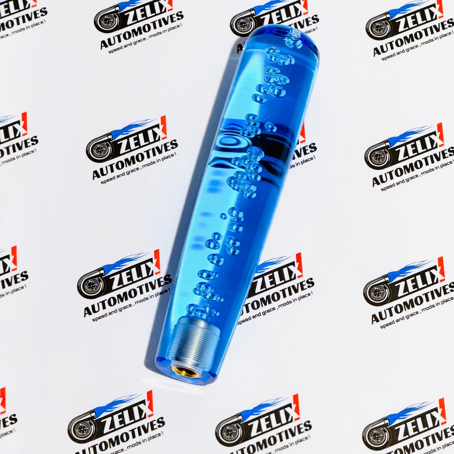 Crystal Bubble Car Gear Shift Knob 20cm | Universal Fit