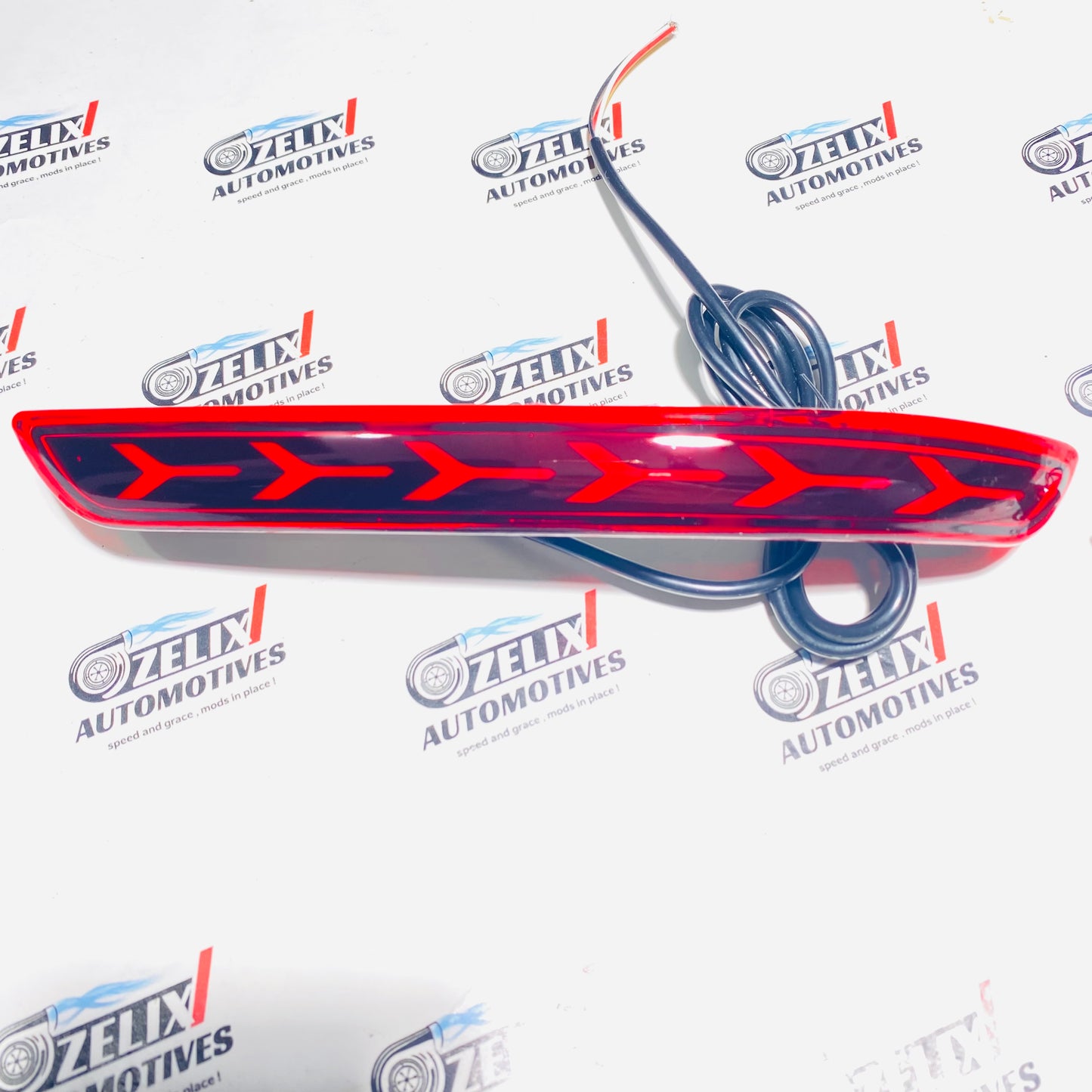 Toyota Innova Crysta  LED Reflector Lights | Aftermarket Rear Bumper Upgrade ( Fits 2016+ Models )