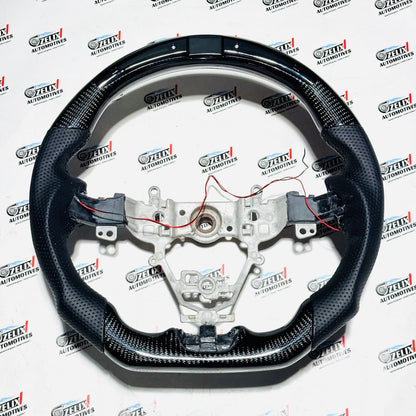 Maruti Suzuki Swift Original Carbon Fiber Steering Wheel with Rev Lights | Premium Sporty Upgrade