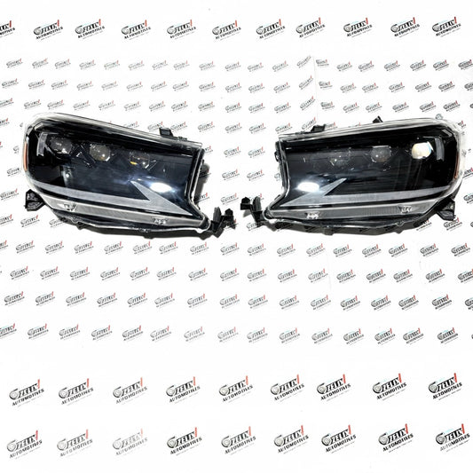 Toyota Fortuner Type-1 GR Sports Projector Headlights | Aftermarket Headlamp With LED-DRL