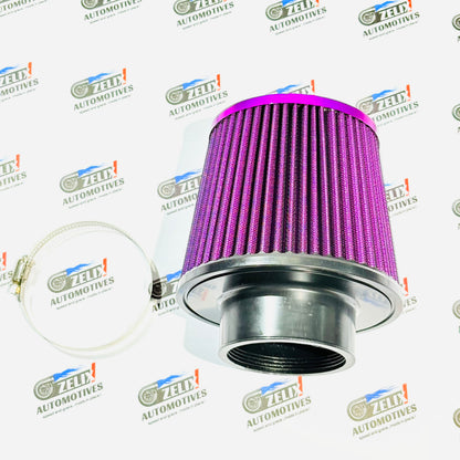 GReddy Dual Induction  Air Filter | Universal High-Performance Air Intake (76–92mm Inlet)