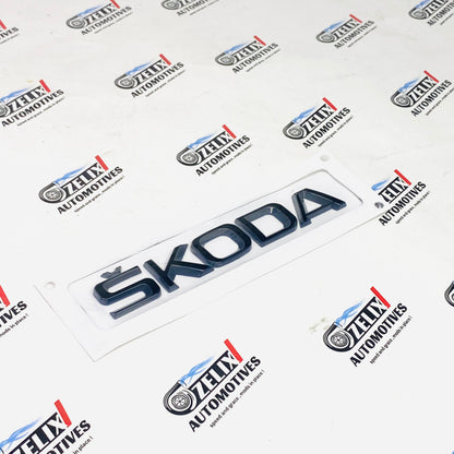 Premium 3D car emblems for Skoda 