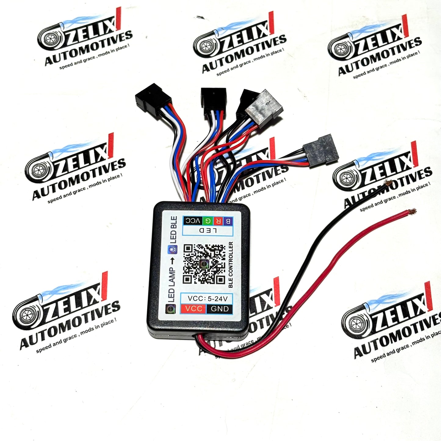 RGB AC Vent LED Light Set (4 Pieces) | Wireless Remote Control