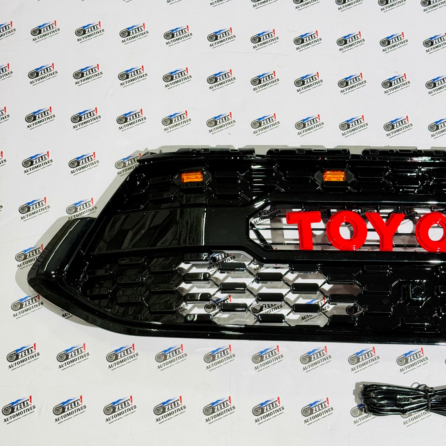 Toyota Hycross GR-Sport Front Grille | With Grill Lights