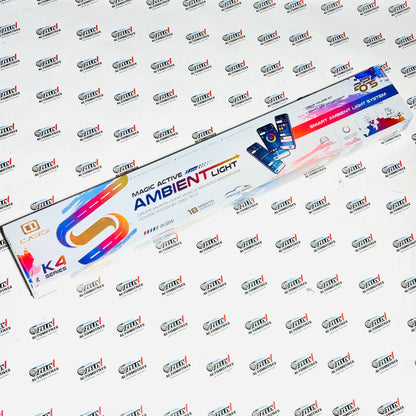 Cardi K4 (10-in-1) Ambient Light Kit – Smart RGB LED Interior Lighting Set