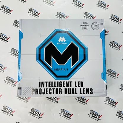 Max Vision M15 Plus Intelligent LED Projector Dual Lens | Universal Aftermarket