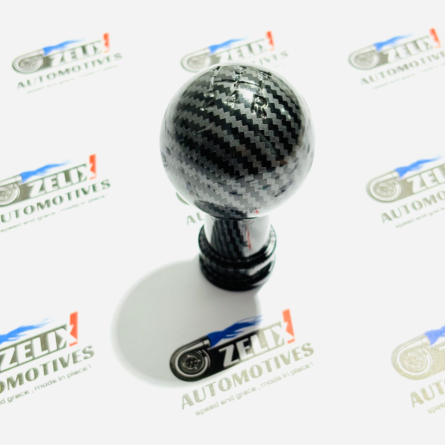 JDM Style Carbon Fiber Finish Gear Knob | Universal Fit