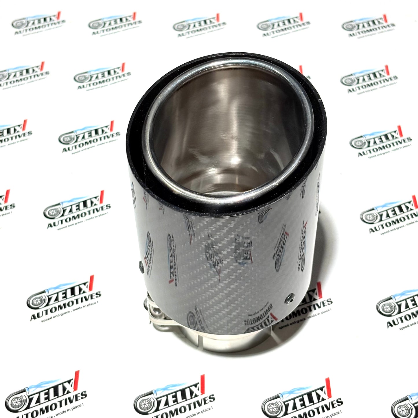 BORLA- CARBON FIBER Exhaust Tip – 64mm Inlet Universal Fit