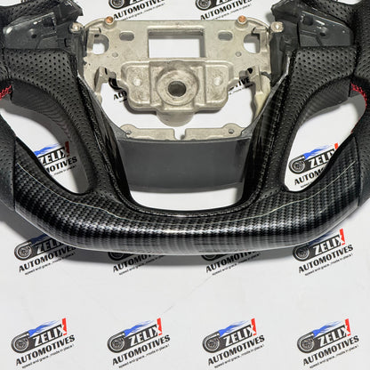 Mahindra Thar Carbon Finish Steering Wheel | Enhances Sporty interior Aesthetics