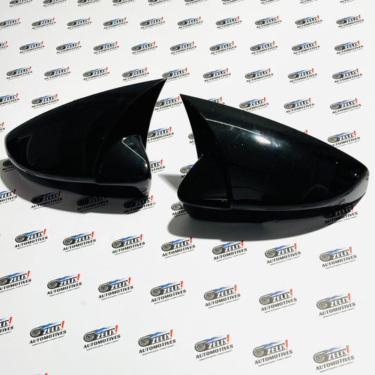 Skoda Octavia Gloss Black Mirror Covers | Premium Replacement Set | Fits 2013+ Models