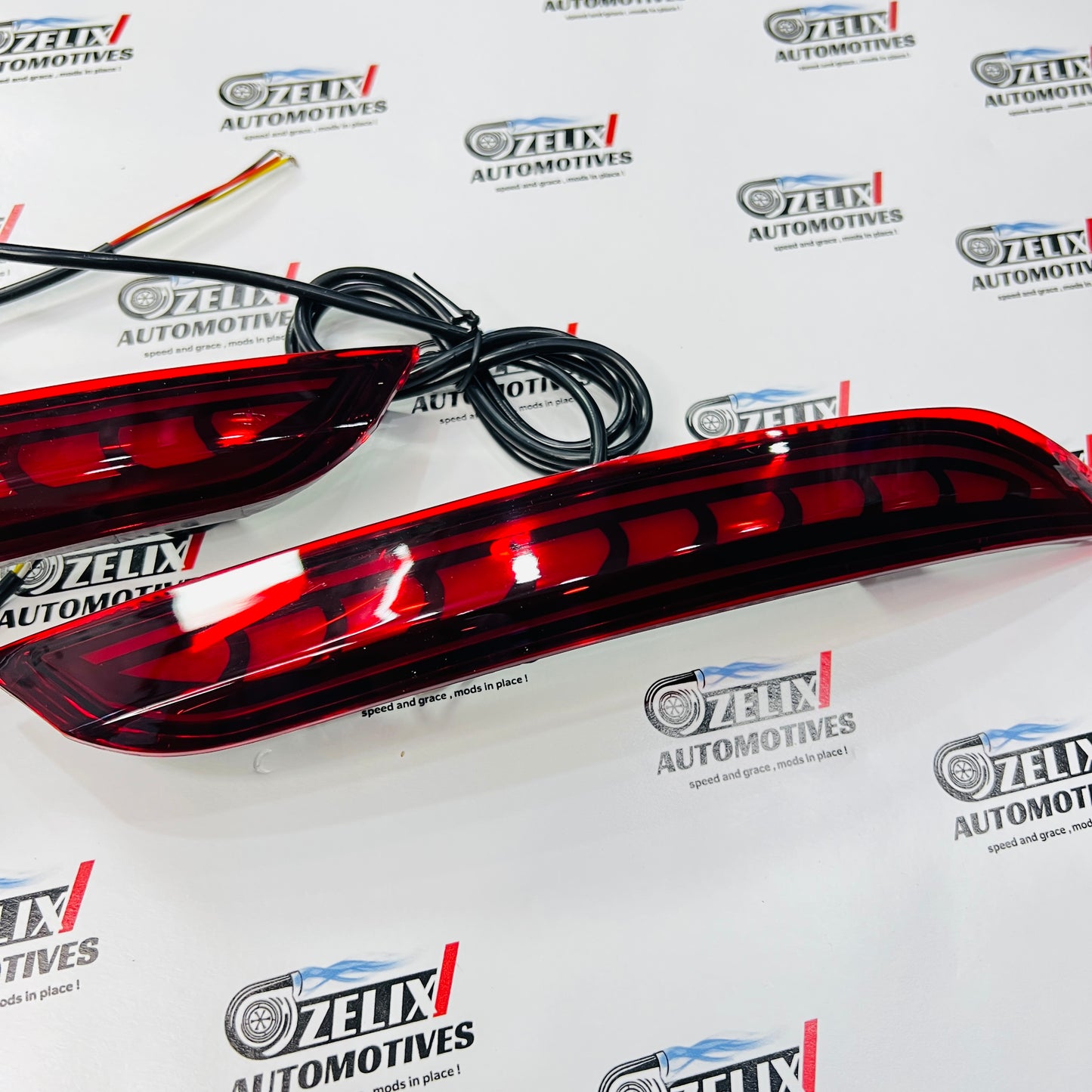 Polo Red LED Reflector Lights | Aftermarket Brake And Running Light