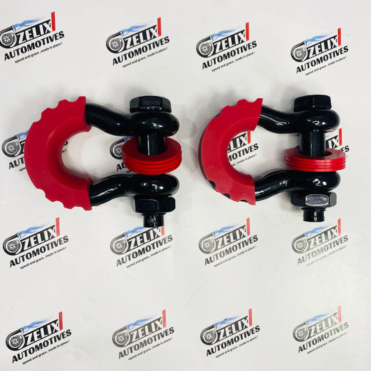 Tow Shackles 4x4 Recovery | OFF-Road Metal Hooks (Pair)