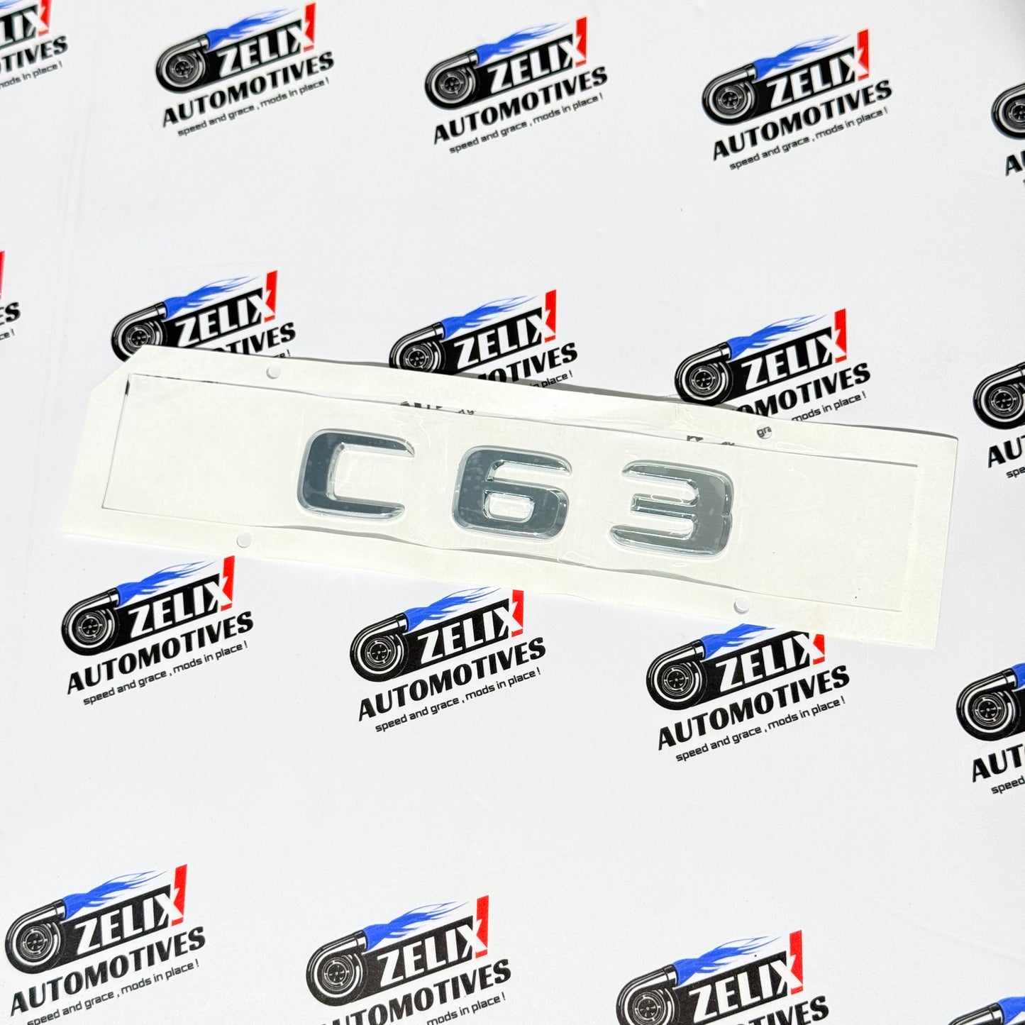 Mercedes-Benz Rear Trunk Letters For C63 E63 S63