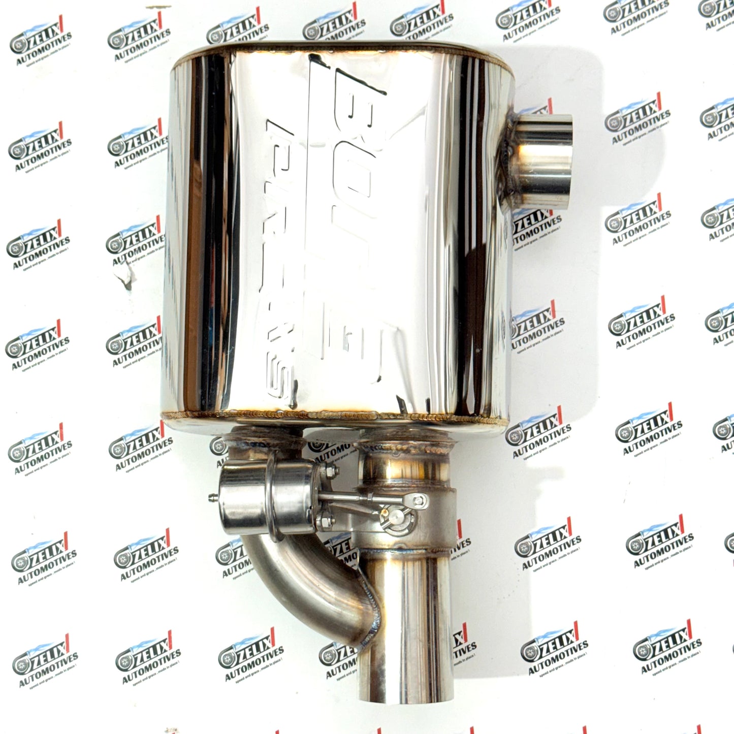 Borla Valvetronic  Single Tip Exhaust with Side Inlet - Aftermarket Upgrade