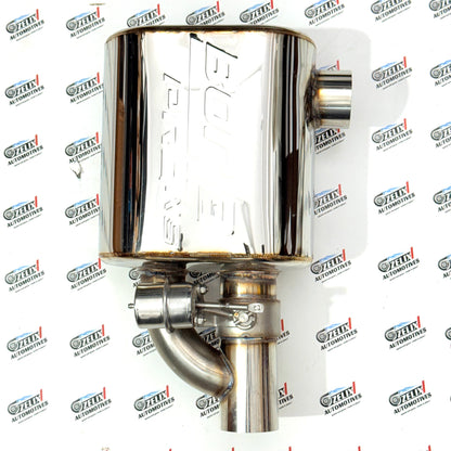 Borla Valvetronic  Single Tip Exhaust with Side Inlet - Aftermarket Upgrade