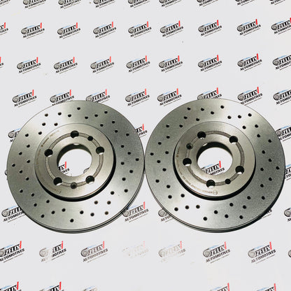 Brembo  Ventilated Disc | Aftermarket High-Performance Discs Fits VW Polo/Vento/Ameo / Skoda Rapid / Audi A3