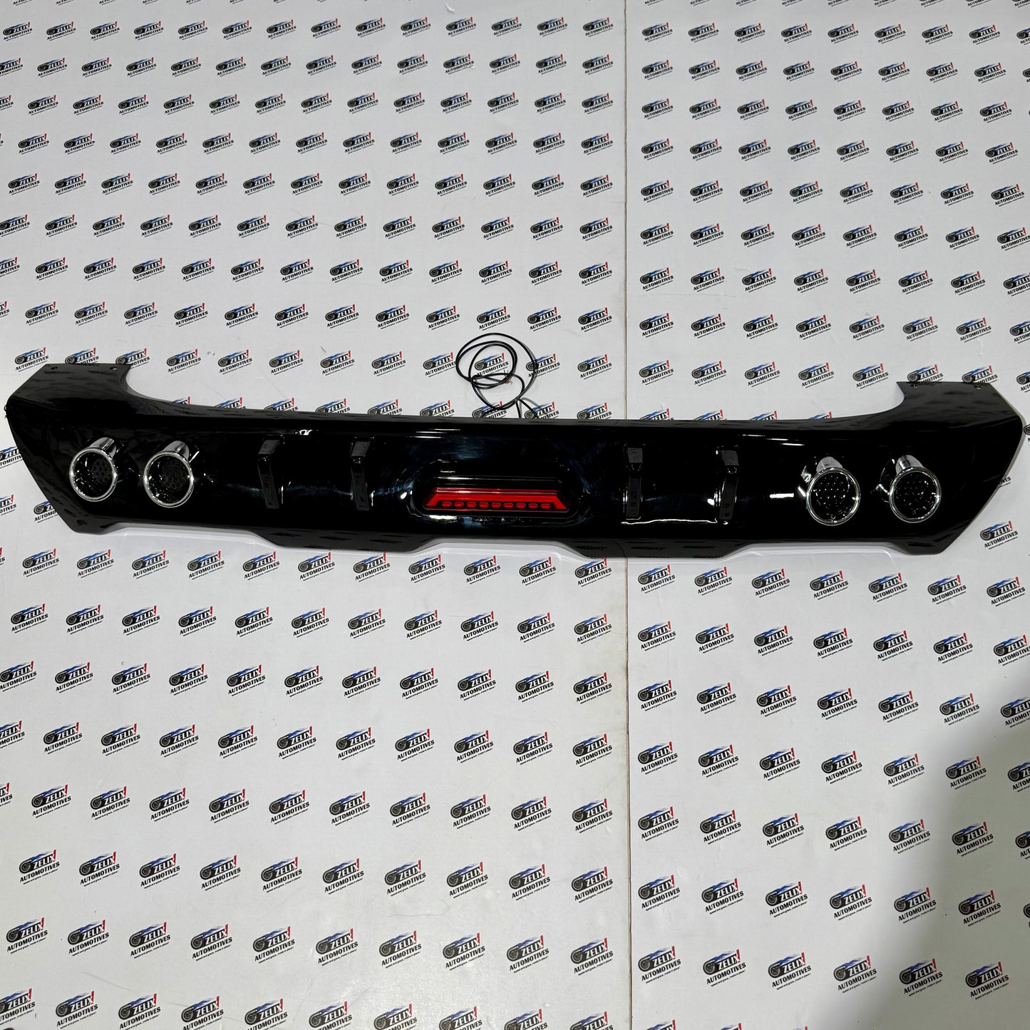 Suzuki Brezza Rear Diffuser Dummy Exhaust Tips | 2022+