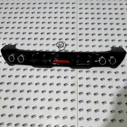 Suzuki Brezza Rear Diffuser Dummy Exhaust Tips | 2022+