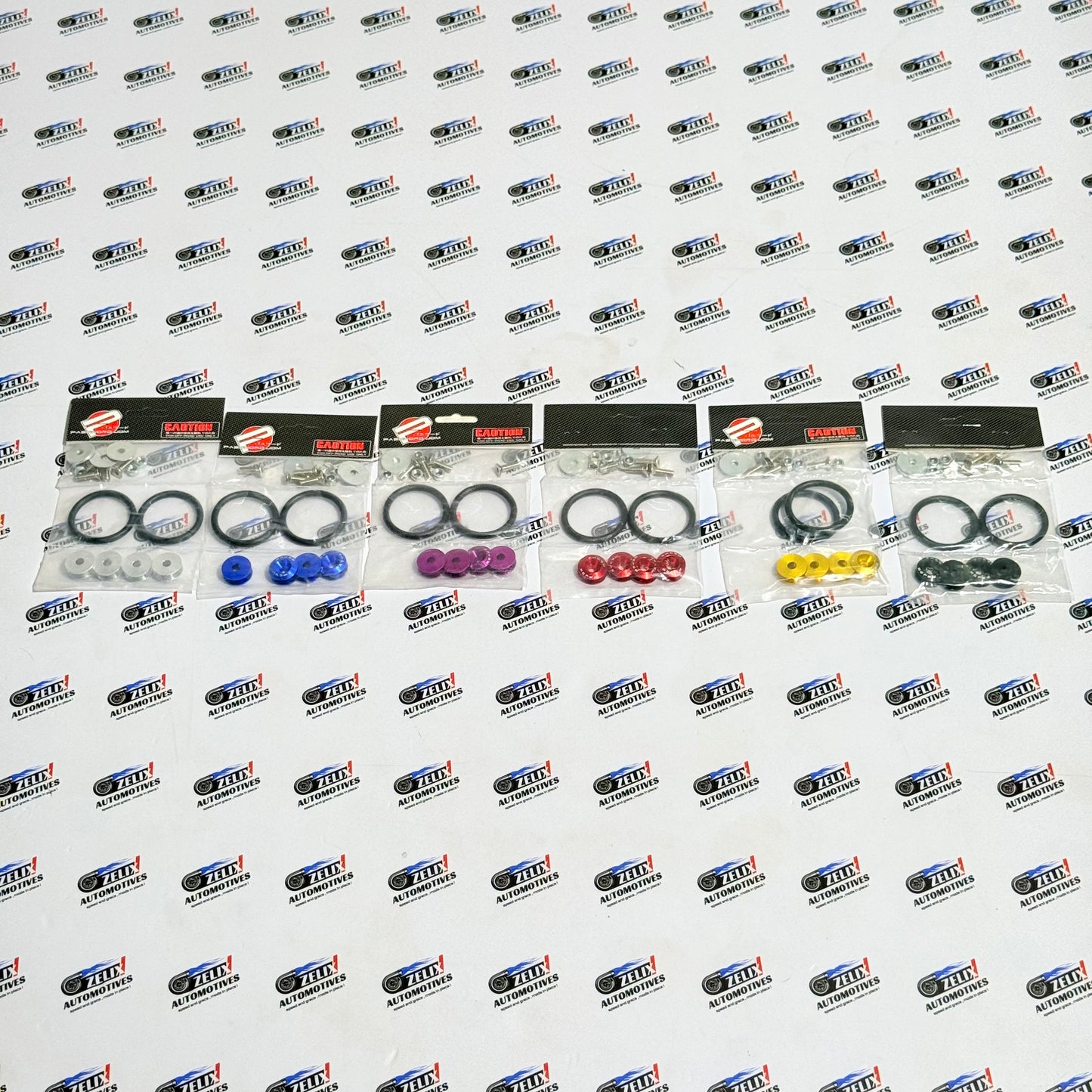 Quick Release Bumper Fasteners Kit | Universal Car Bumper & Trunk Mount