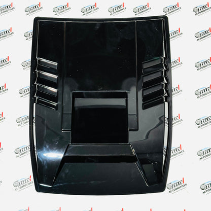 Universal Hood Scoop | Glossy Black and Carbon Finish Styling Upgrade