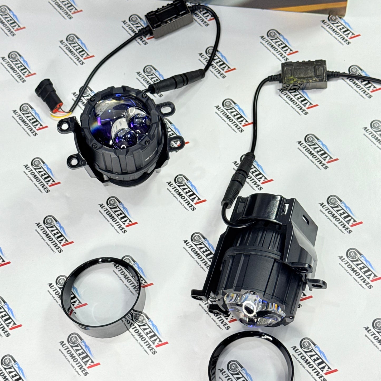 UPS Way Maker F75 Pro Bi-LED Projector Fog Lamp | Universal Aftermarket