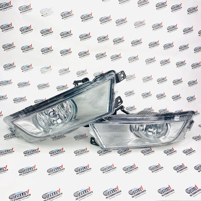 Aftermarket chrome fog lights for Skoda Octavia T-2 bumper