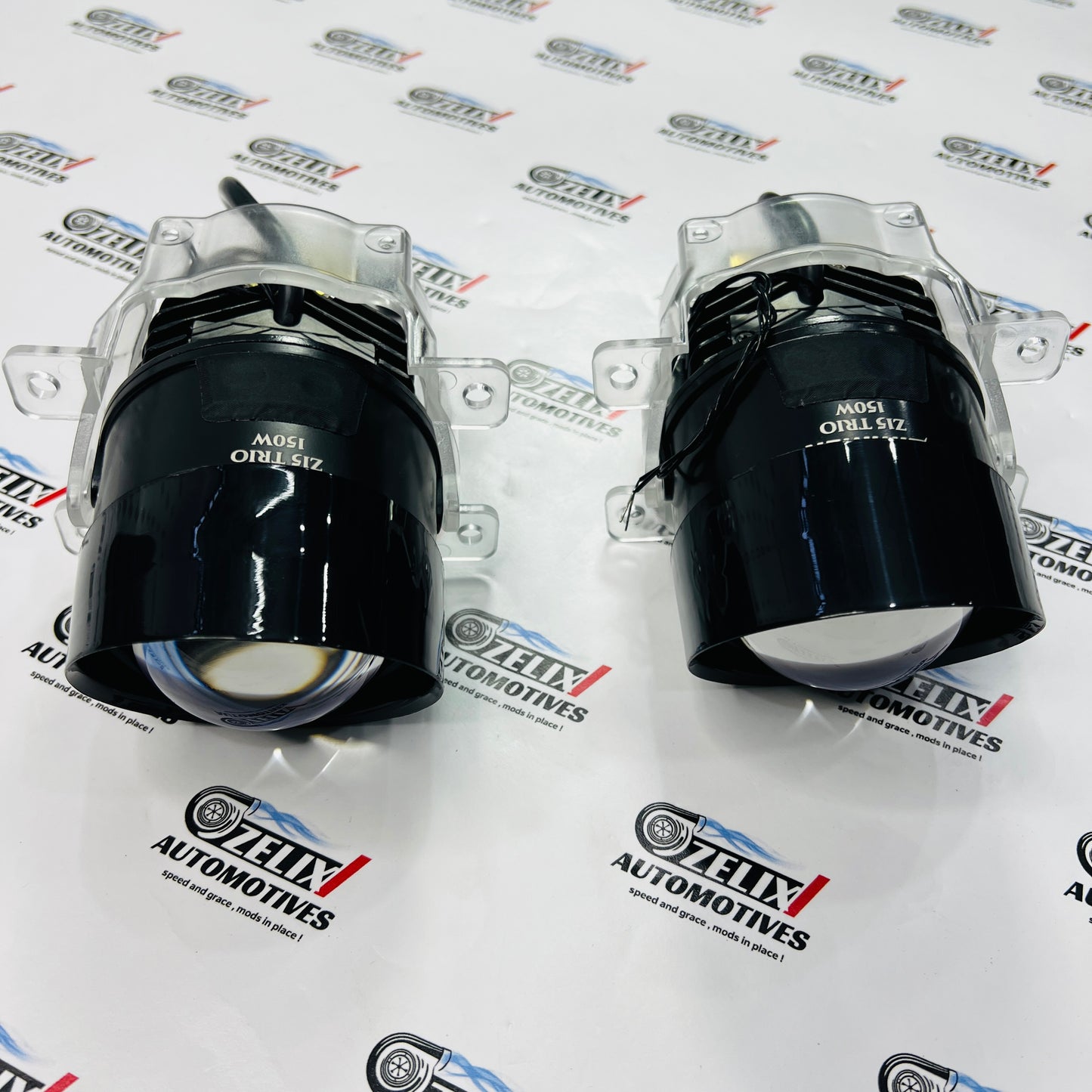 Zimmer Z15 Trio High Intelligent LED Fog Lights | Universal Aftermarket Bi-LED Projector