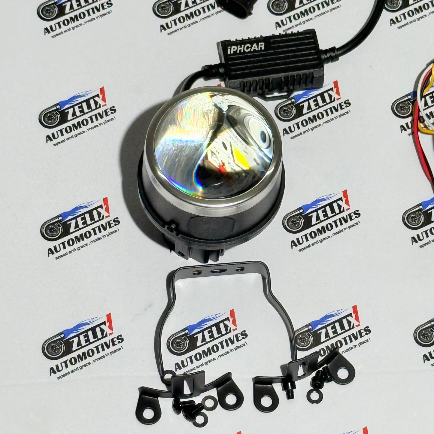 IPH-M617  Tri-Color Bi-LED Fog Lamps 3-Inch | High Visibility Upgrade Universal fit