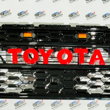 Toyota Hycross GR-Sport Front Grille | With Grill Lights