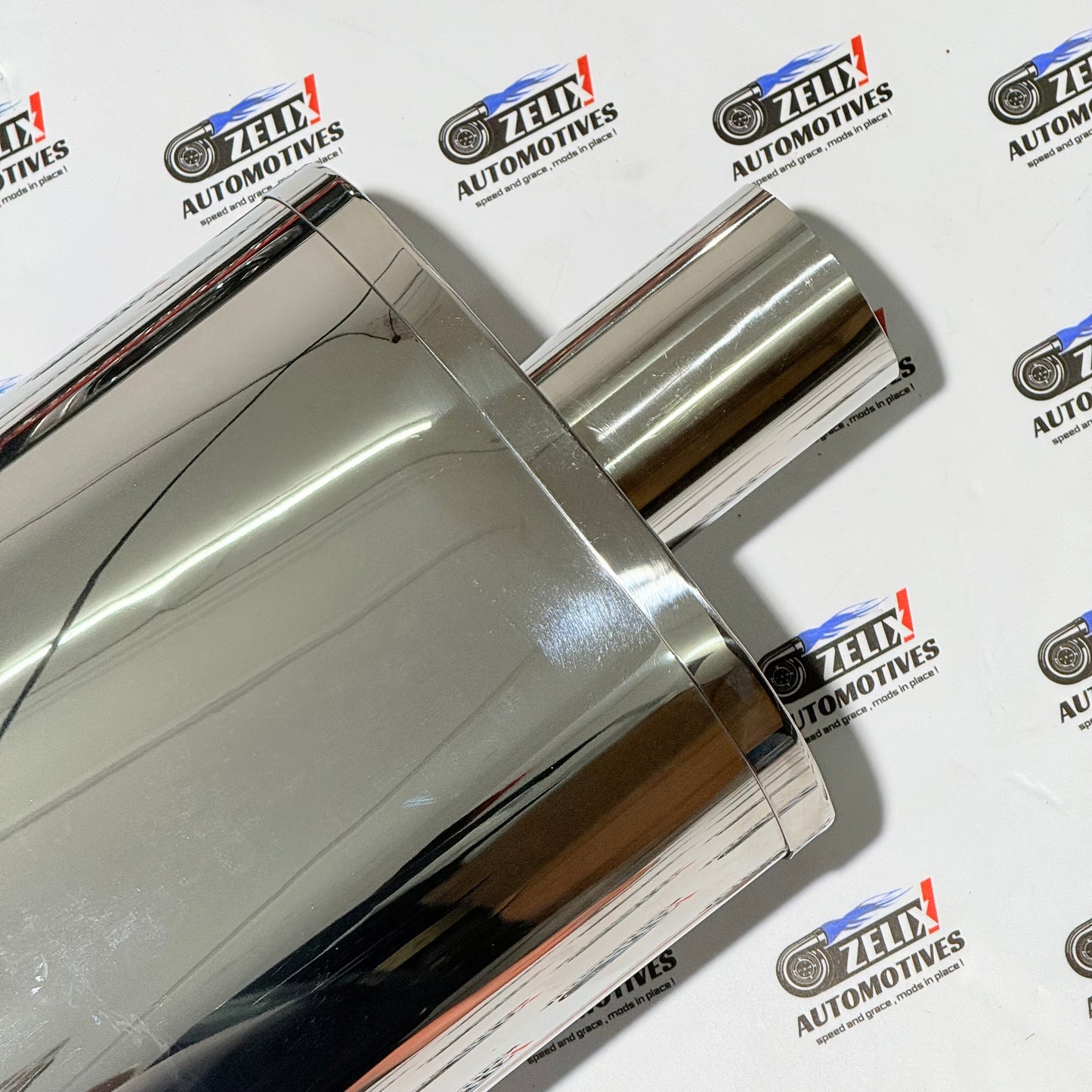 HKS  Dual Tip Exhaust Muffler | Aftermarket Burnt Finish | Universal Fit